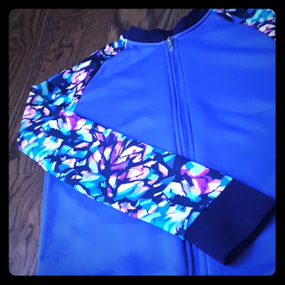 Purple Sports Sweatshirt